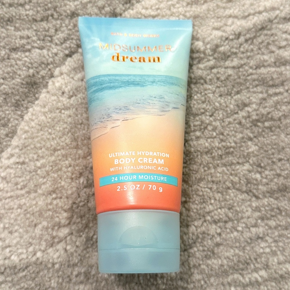 Bath and Body Works Midsummer Dream Body Cream TRAVEL SIZE BBW B&BW